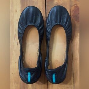 Matte Black Tieks Ballet Flats